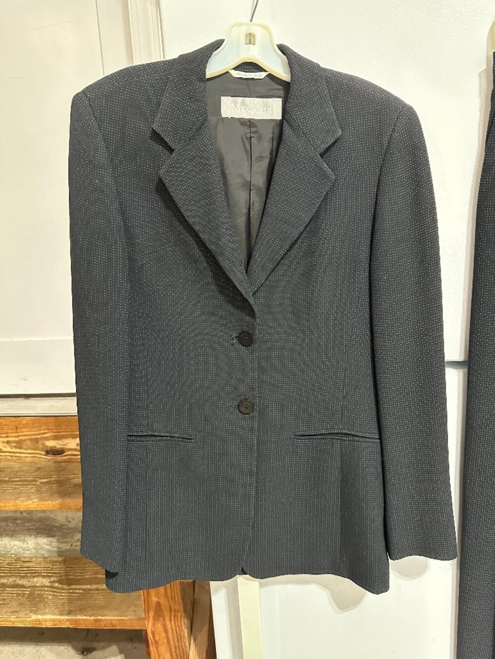MaxMara Black Pant Suit